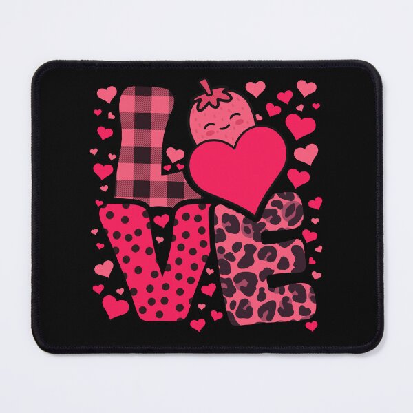 Item preview, Cute Kawaii Valentine Strawberry Love Hearts Valentines Day designed and sold by JokeGysen.