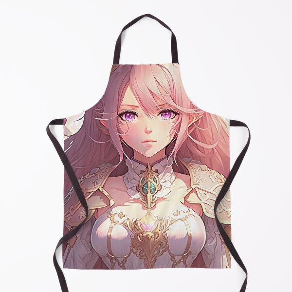 Item preview, A fantasy elf female cleric in a pink pastel dress designed and sold by PJGartui.