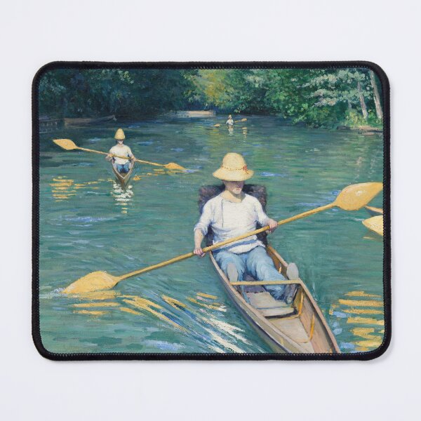 Item preview, Gustave Caillebotte, Skiffs 1877 designed and sold by Mauswohn.