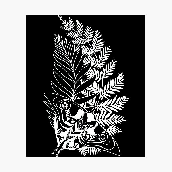 ELLIE'S TATTOO Photographic Print by Divaad-Shop