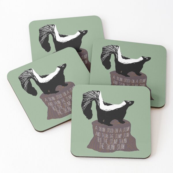 Item preview, Skunk Tongue Twister designed and sold by Amy Hadden.