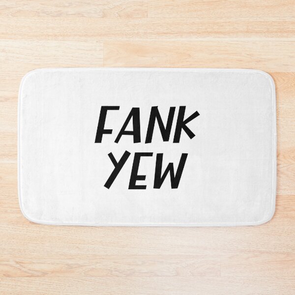 Item preview, Thank You or Fank Yew a Sarcastic British Accent  designed and sold by Dexter Freeman.