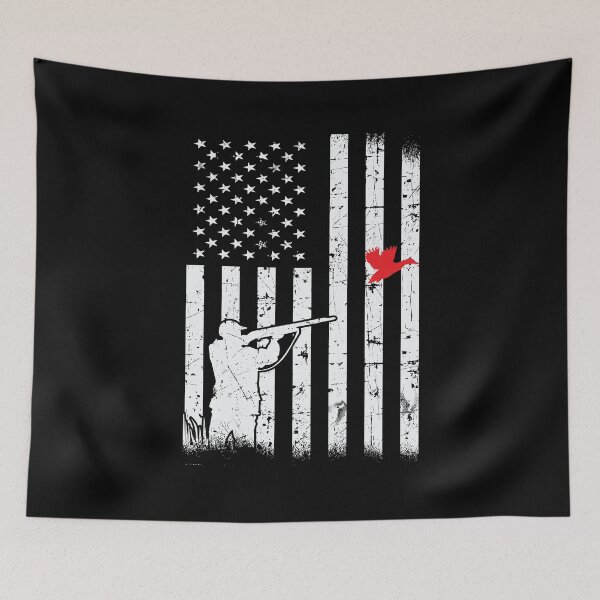 Item preview, Duck Hunter American Flag USA Hunting Fishing  designed and sold by BUBLTEES.