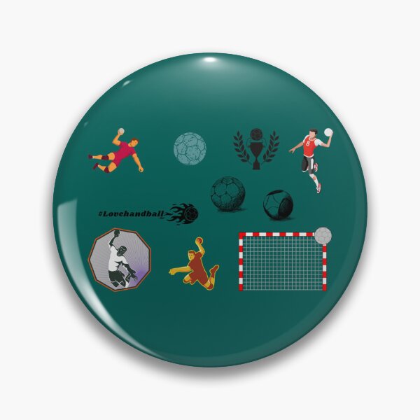 Item preview, Handball Sticker Pack loveHandball306 designed and sold by KirstenWuckert.