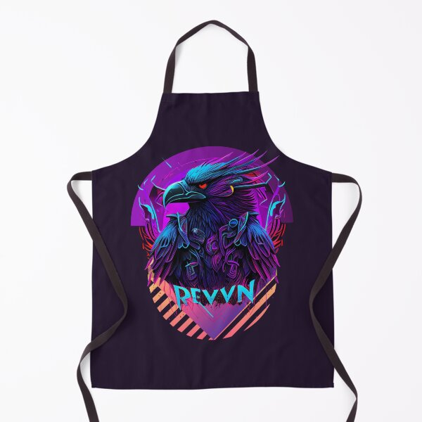Artikelvorschau, Wikinger Odin Rabe Vaporwave Kunstdruck entworfen und verkauft von Joyfulimaginery.