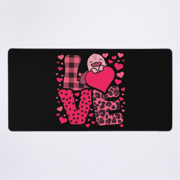 Item preview, Cute Kawaii Valentine Platypus Love Hearts Valentines Day designed and sold by JokeGysen.