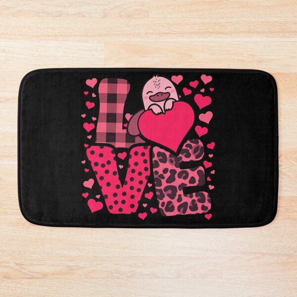 Item preview, Cute Kawaii Valentine Platypus Love Hearts Valentines Day designed and sold by JokeGysen.