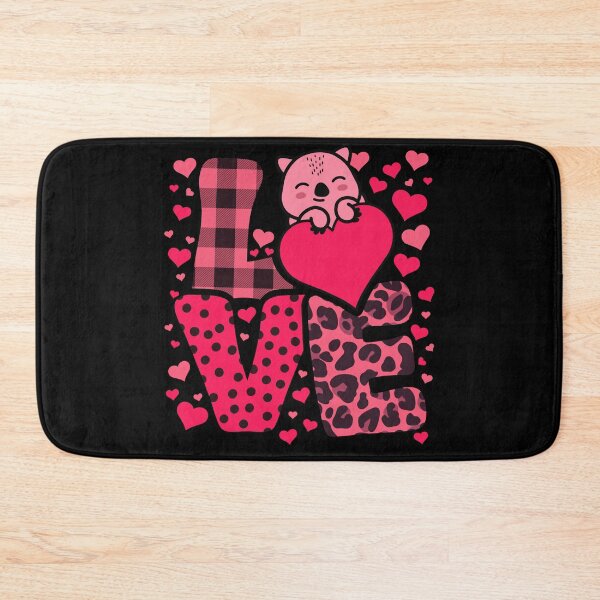 Item preview, Cute Kawaii Valentine Wombat Love Hearts Valentines Day designed and sold by JokeGysen.