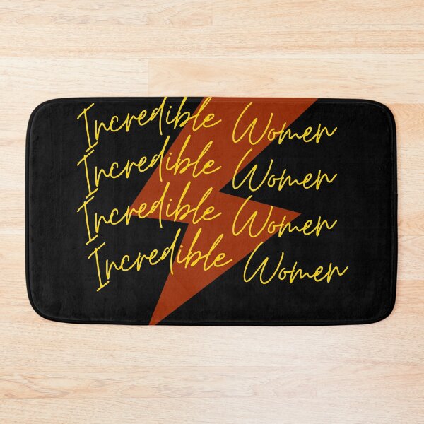 Item preview, Incredible Women divine energy Golden text designed and sold by Avani Creation.