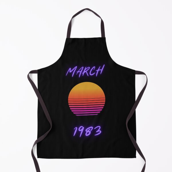 Item preview, March 1983 Retro Design 1980s Style T-Shirt designed and sold by RetroDesignsNW.