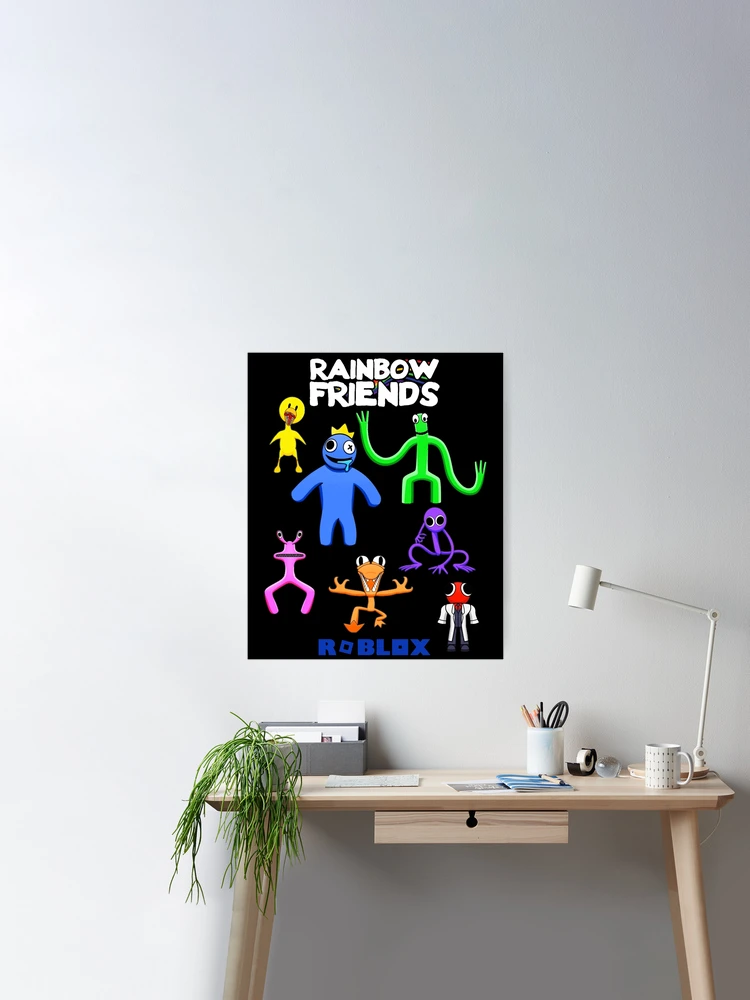 Rainbow friends Premium Matte Vertical Poster sold by Malayalam Teal R5-D4, SKU 42024335