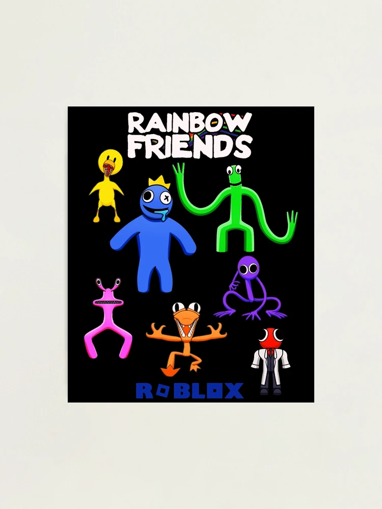 Rainbow friends Premium Matte Vertical Poster sold by Malayalam Teal R5-D4, SKU 42024335