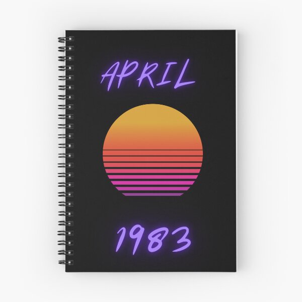Item preview, April 1983 Retro Design 1980s Style T-Shirt designed and sold by RetroDesignsNW.