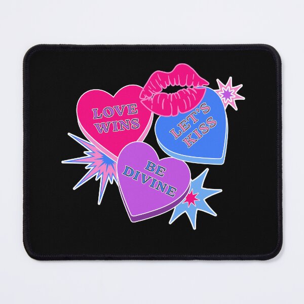 Item preview, androgyne pride flag colour candy hearts, valentine candy hearts, gay pride, pride month, valentines day designed and sold by allycat57.
