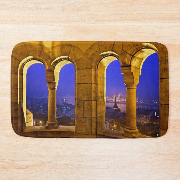 Item preview, Night view of Budapest and Danube river. designed and sold by Hercules Milas.