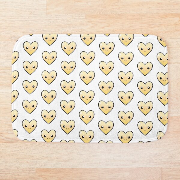 Item preview, Lindo corazón de dibujos animados de color amarillo designed and sold by HJacka.