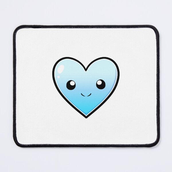 Item preview, Corazón de color de dibujos animados lindo - azul designed and sold by HJacka.