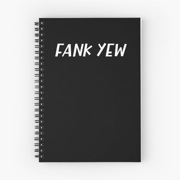 Item preview, Fank Yew or Thank You a Misspelled Sarcastic for British Accent Lovers designed and sold by Dexter Freeman.