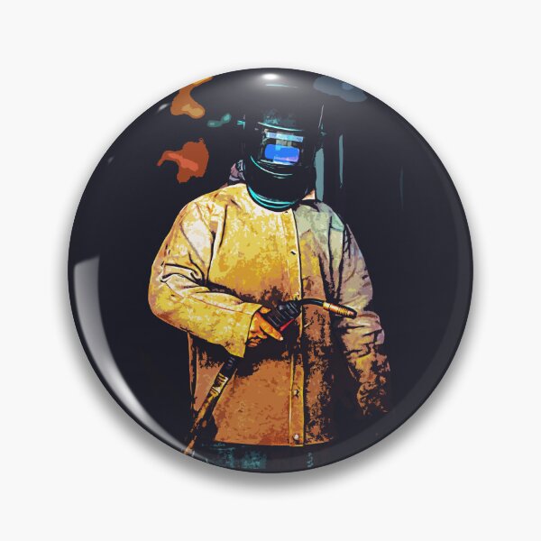 Artikelvorschau, Welder pop art style illustration entworfen und verkauft von KondeHipe.