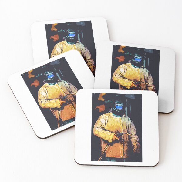 Artikelvorschau, Welder pop art style illustration entworfen und verkauft von KondeHipe.