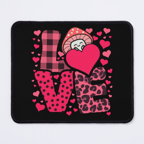 Item preview, Cute Kawaii Valentine Mushroom Love Hearts Valentines Day designed and sold by JokeGysen.
