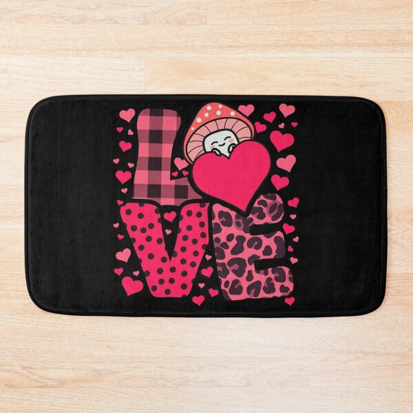 Item preview, Cute Kawaii Valentine Mushroom Love Hearts Valentines Day designed and sold by JokeGysen.