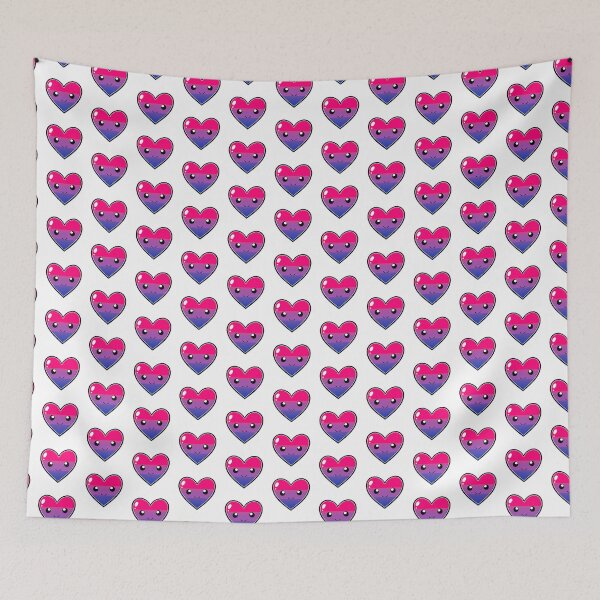 Item preview, Copy of Cute Cartoon Coloured Heart - Bisexual flag designed and sold by HJacka.