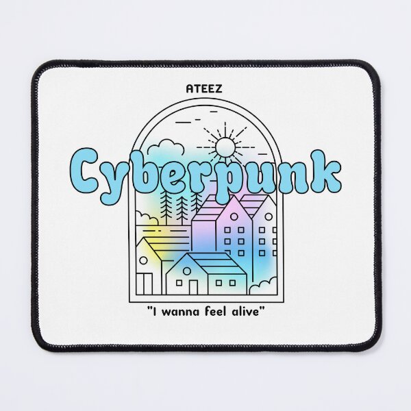 Item preview, ATEEZ - Ciberpunk designed and sold by smallkore.