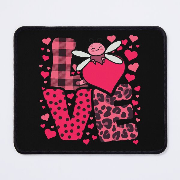 Item preview, Cute Kawaii Valentine Dragonfly Love Hearts Valentines Day designed and sold by JokeGysen.