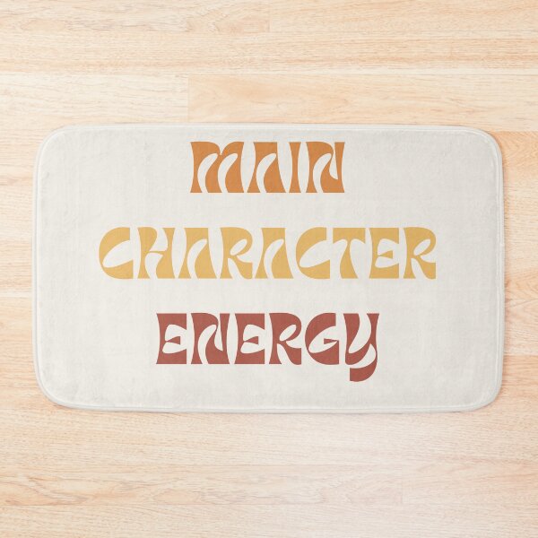 Item preview, main character energy aesthetic text designed and sold by Avani Creation.