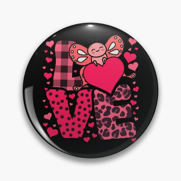 Item preview, Cute Kawaii Valentine Butterfly Love Hearts Valentines Day designed and sold by JokeGysen.