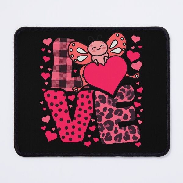 Item preview, Cute Kawaii Valentine Butterfly Love Hearts Valentines Day designed and sold by JokeGysen.
