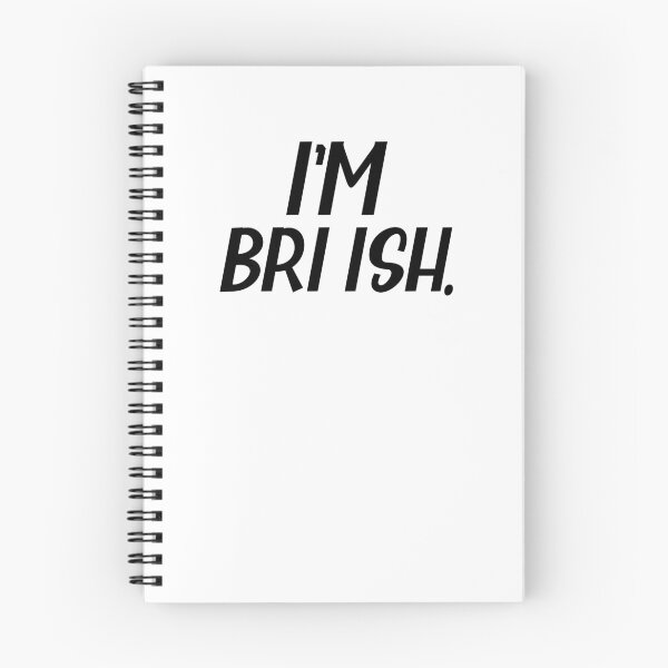 Item preview, I am British or I'm Bri ish a Misspelled Funny British Accent  designed and sold by Dexter Freeman.