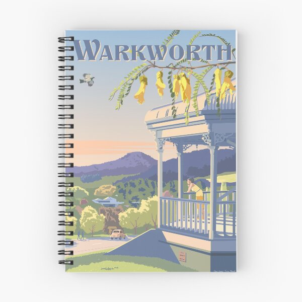 Item preview, Warkworth - view from the Band Rotunda designed and sold by contourcreative.