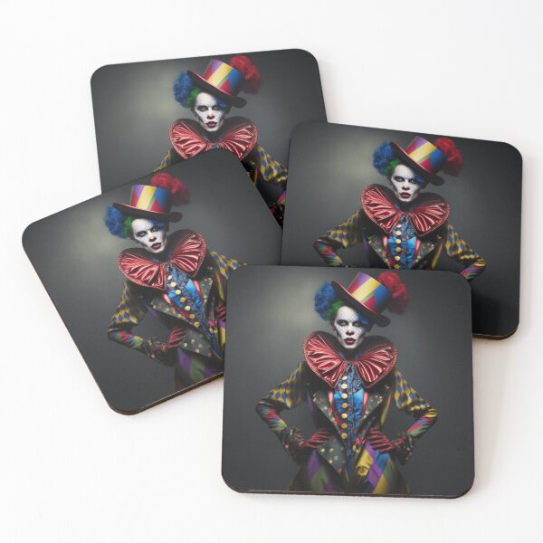 Aperçu de l'œuvre Haute Couture Dresses as Clowns créée et vendue par BeerBot.