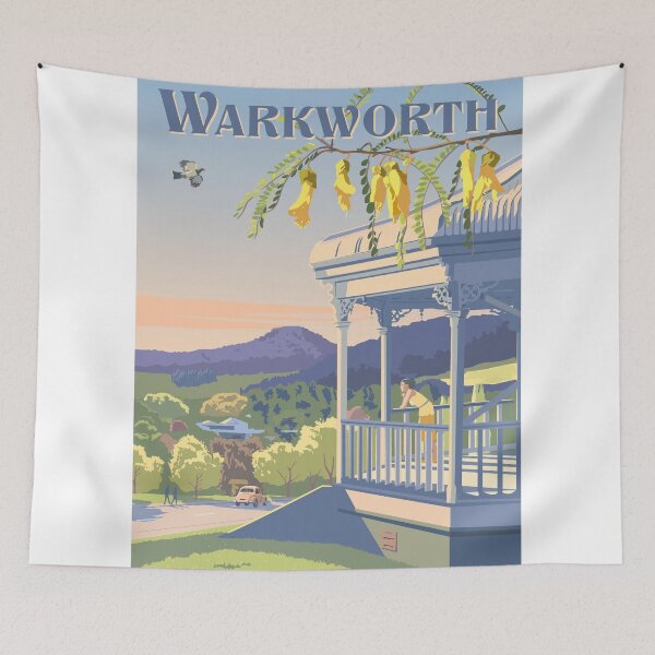 Item preview, Warkworth - view from the Band Rotunda designed and sold by contourcreative.