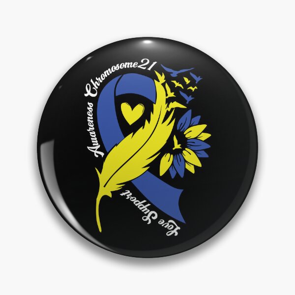 Artikelvorschau, Love Support Awareness Chromosom 21 Down-Syndrom entworfen und verkauft von GravitiTees.