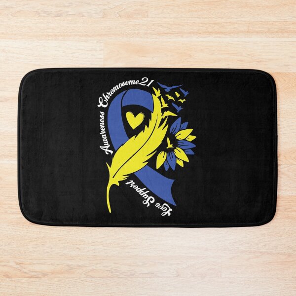 Item preview, Love Support Awareness Chromosome 21 Down Syndrome designed and sold by GravitiTees.