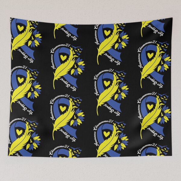 Item preview, Love Support Awareness Chromosome 21 Down Syndrome designed and sold by GravitiTees.