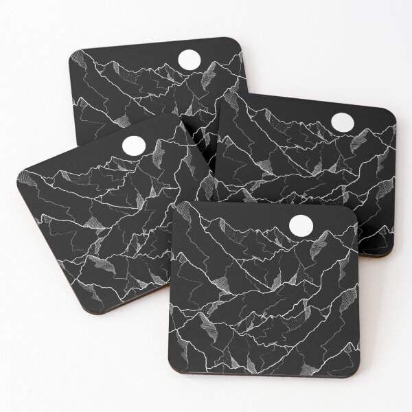 Item preview, The dark peaks of rocks  designed and sold by Swadeillustrations.