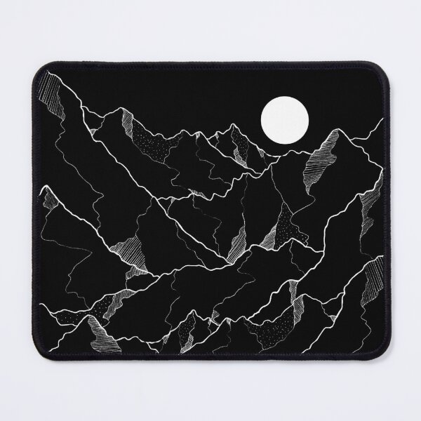 Item preview, The dark peaks of rocks  designed and sold by Swadeillustrations.