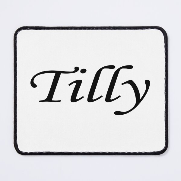 Item preview, Tilly - black name lettering text - 0223 designed and sold by PrettyDesserted.