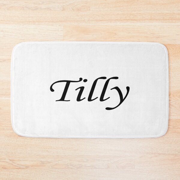 Item preview, Tilly - black name lettering text - 0223 designed and sold by PrettyDesserted.