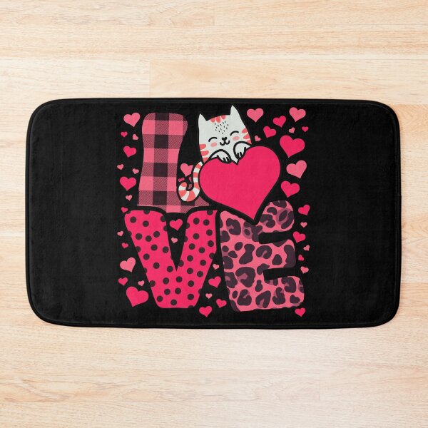 Item preview, Cute Kawaii Valentine Tabby Cat Love Hearts Valentines Day designed and sold by JokeGysen.