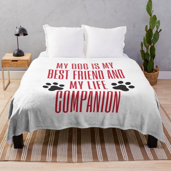 Item preview, My dog is my best friend and my life companion designed and sold by Happydoog.