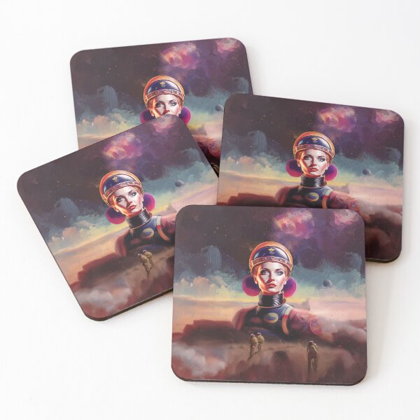 Item preview, Occupy Mars Space Travel SpaceX Surreal paint designed and sold by Gerenuke.