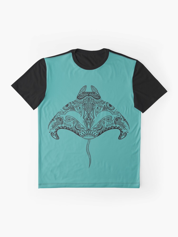 manta ray t shirt design