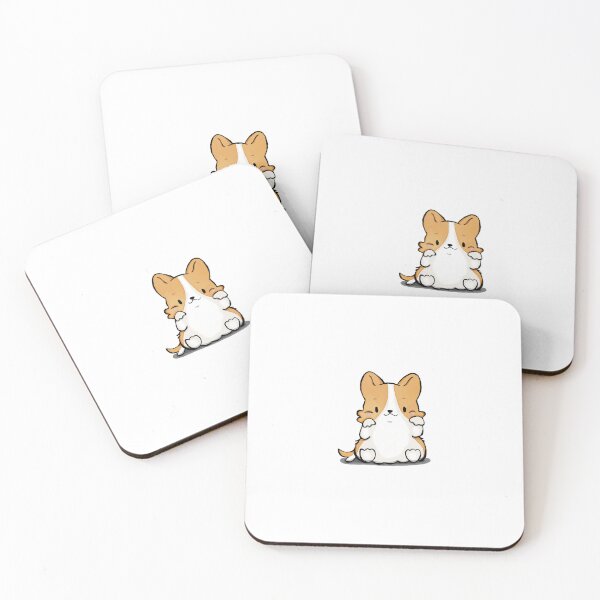 Item preview, Sitting corgi designed and sold by haakondesign.