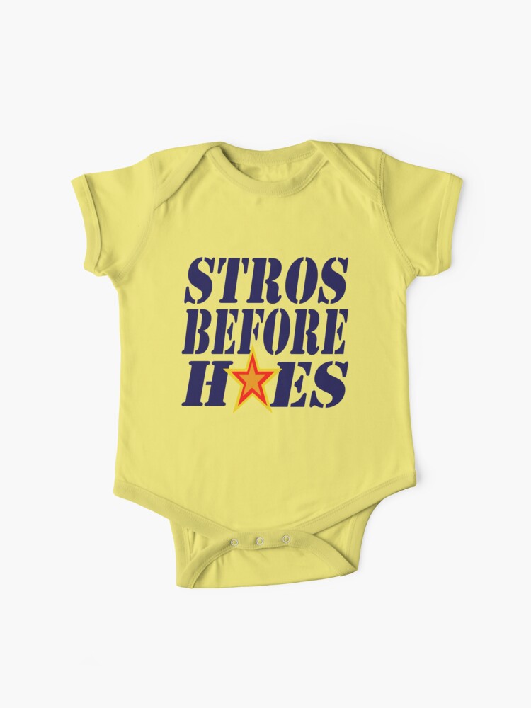 Stros Before Hoes Unisex Sweatshirt for Houston Astros Fans 