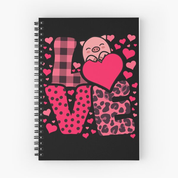 Item preview, Cute Kawaii Valentine Pig Love Hearts Valentines Day designed and sold by JokeGysen.